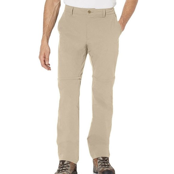 NWT Columbia Viewmont Stretch Convertible Beige Pants - 44 x 32 - Picture 2 of 10